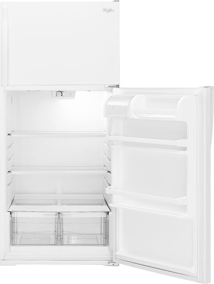 Whirlpool - 14.3 Cu. Ft. Top-Freezer Refrigerator - White_1