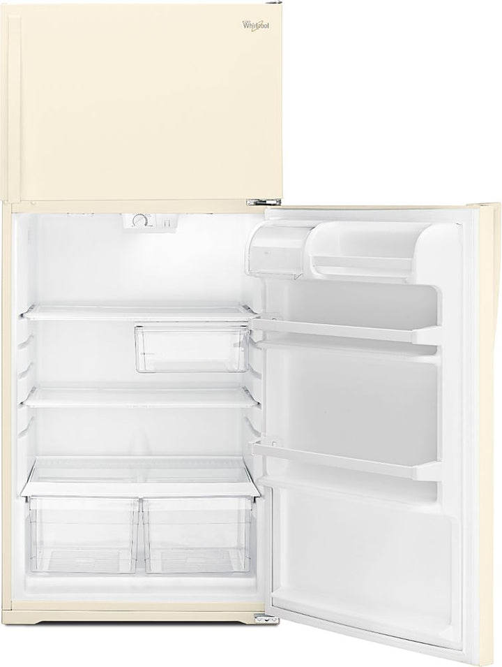 Whirlpool - 14.3 Cu. Ft. Top-Freezer Refrigerator - Biscuit_4