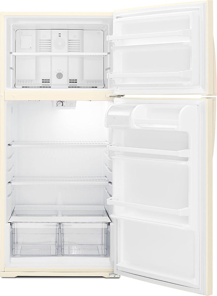 Whirlpool - 14.3 Cu. Ft. Top-Freezer Refrigerator - Biscuit_1