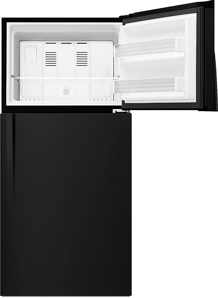 Whirlpool - 19.2 Cu. Ft. Top-Freezer Refrigerator - Black_2