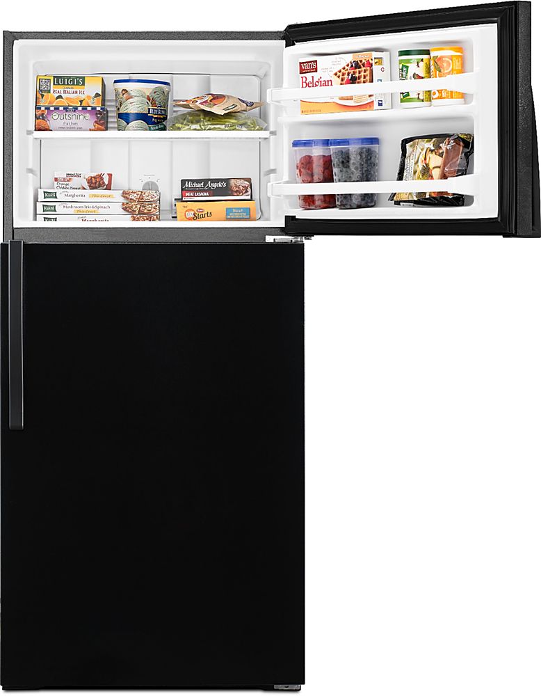 Whirlpool - 14.3 Cu. Ft. Top-Freezer Refrigerator - Black_4