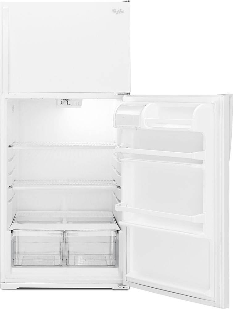 Whirlpool - 14.3 Cu. Ft. Top-Freezer Refrigerator - White_7