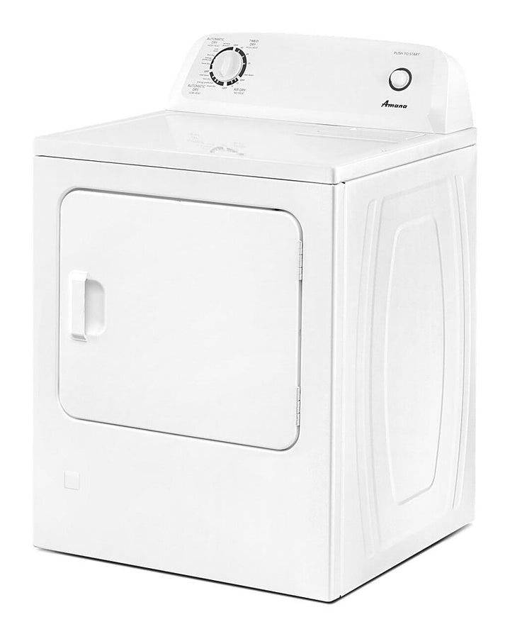Amana - 6.5 Cu. Ft. Gas Dryer with Automatic Dryness Control - White_13
