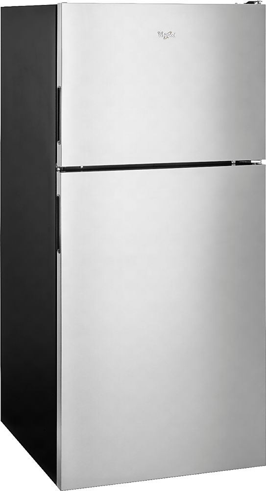 Whirlpool - 18.2 Cu. Ft. Top-Freezer Refrigerator - Stainless Steel_9