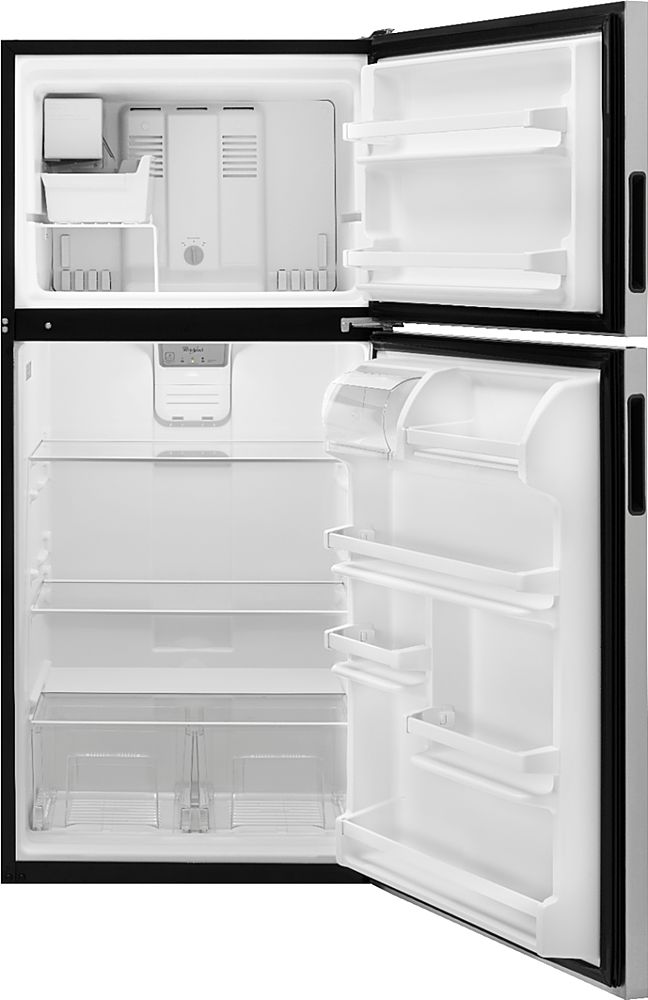 Whirlpool - 18.2 Cu. Ft. Top-Freezer Refrigerator - Stainless Steel_5