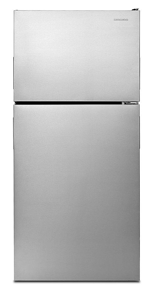 Amana - 18.2 Cu. Ft. Top-Freezer Refrigerator - Stainless Steel_0