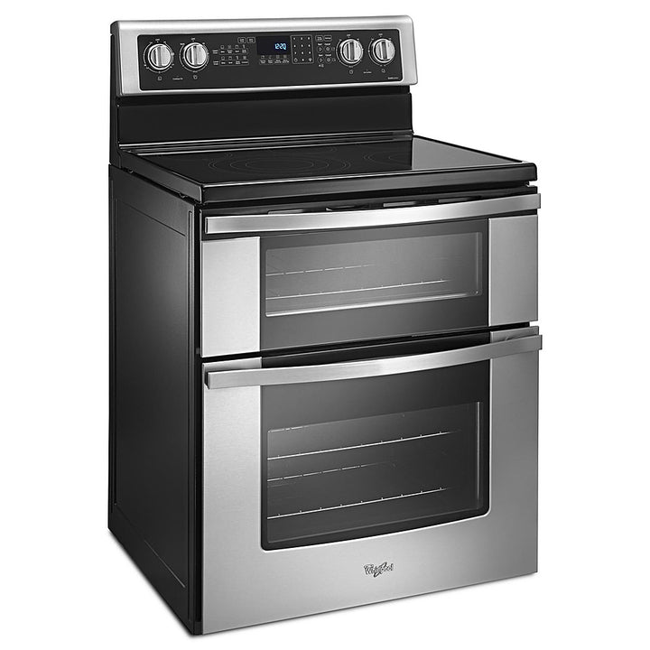 Whirlpool - 6.7 Cu. Ft. Self-Cleaning Freestanding Double Oven Electric Convection Range - Stainless Steel_3