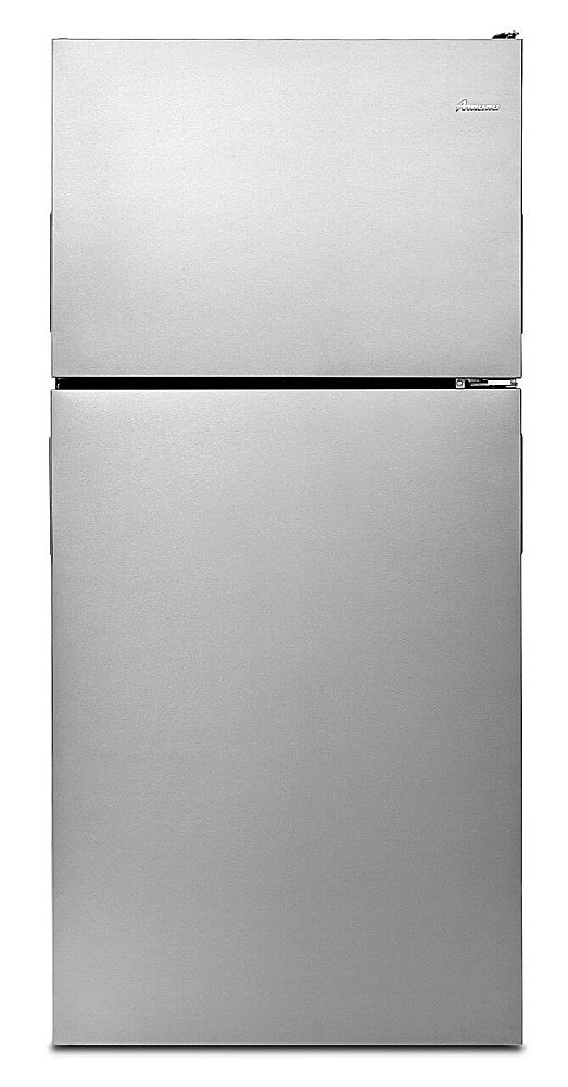 Amana - 18 Cu. Ft. Top-Freezer Refrigerator - Stainless Steel_0
