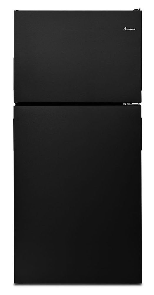 Amana - 18 Cu. Ft. Top-Freezer Refrigerator - Black_0