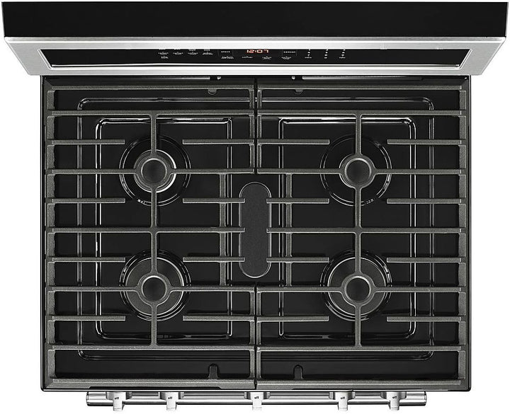 Maytag - 5.8 Cu. Ft. Self-Cleaning Freestanding Fingerprint Resistant Gas Convection Range - Stainless Steel_10