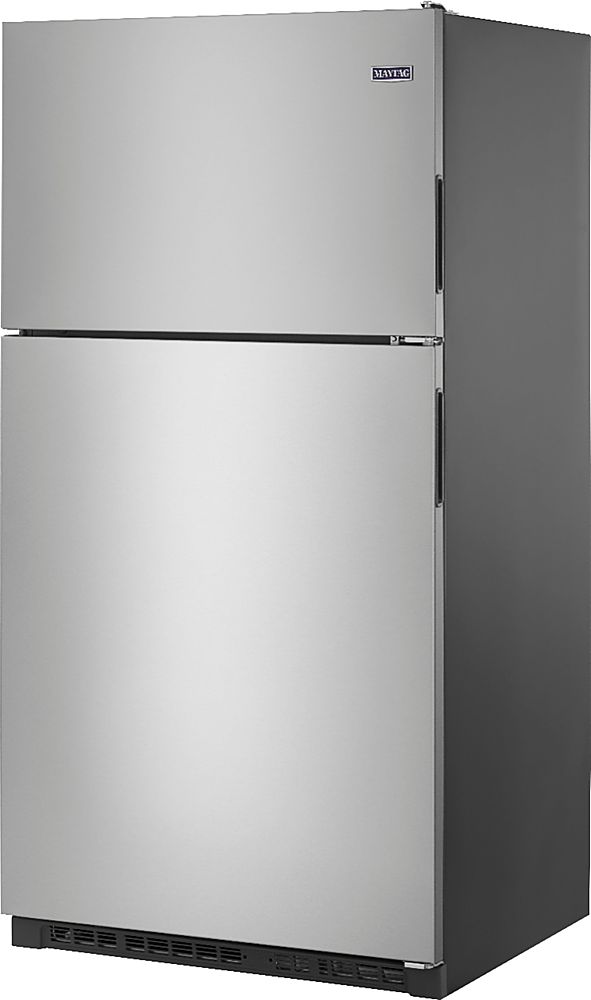 Maytag - 20.5 Cu. Ft. Top-Freezer Refrigerator - Stainless Steel_10