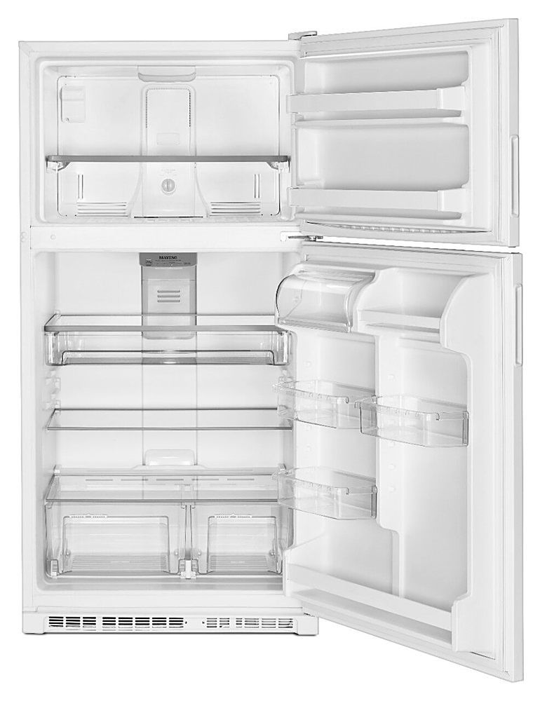 Maytag - 20.5 Cu. Ft. Top-Freezer Refrigerator - White_1