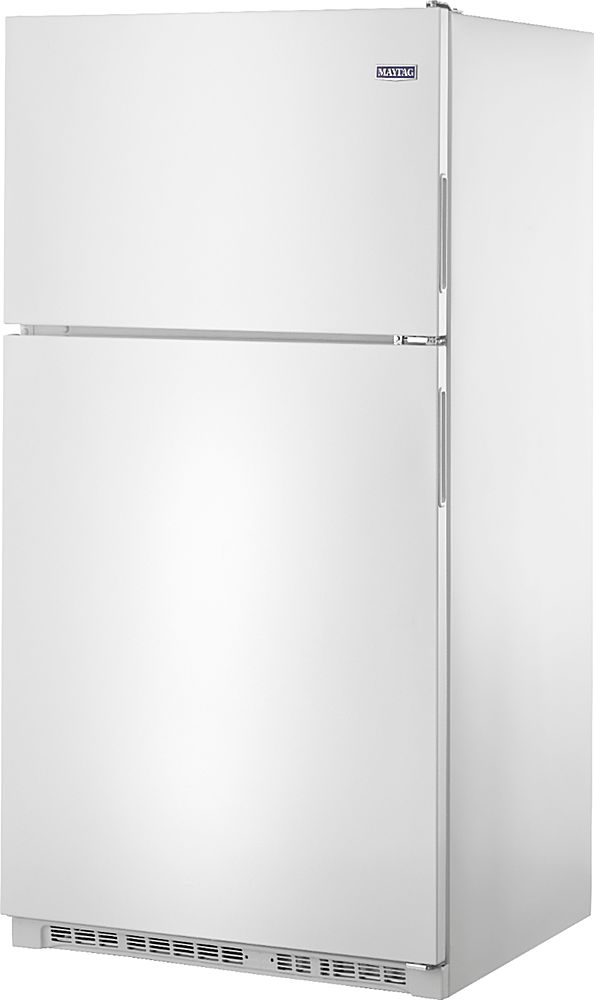Maytag - 20.5 Cu. Ft. Top-Freezer Refrigerator - White_8