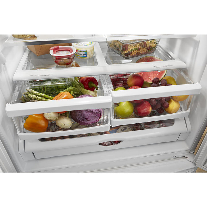 Whirlpool - 25.2 Cu. Ft. French Door Refrigerator with Internal Water Dispenser - Stainless Steel_8