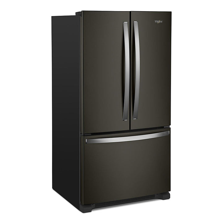 Whirlpool - 25.2 Cu. Ft. French Door Refrigerator with Internal Water Dispenser - Black Stainless Steel_6