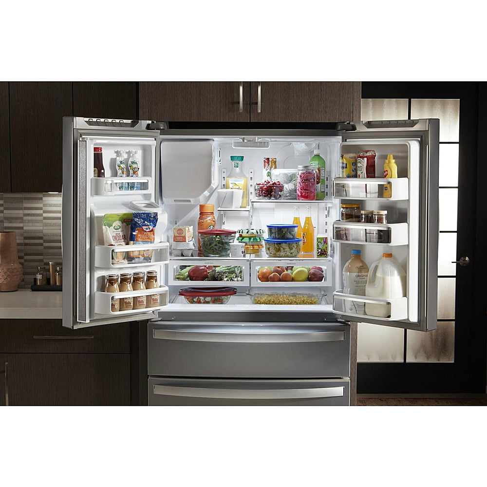 Whirlpool - 24.5 Cu. Ft. 4-Door French Door Refrigerator - Stainless Steel_6