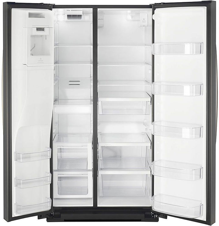 Whirlpool - 28.4 Cu. Ft. Side-by-Side Refrigerator with In-Door-Ice Storage - Black Stainless Steel_11