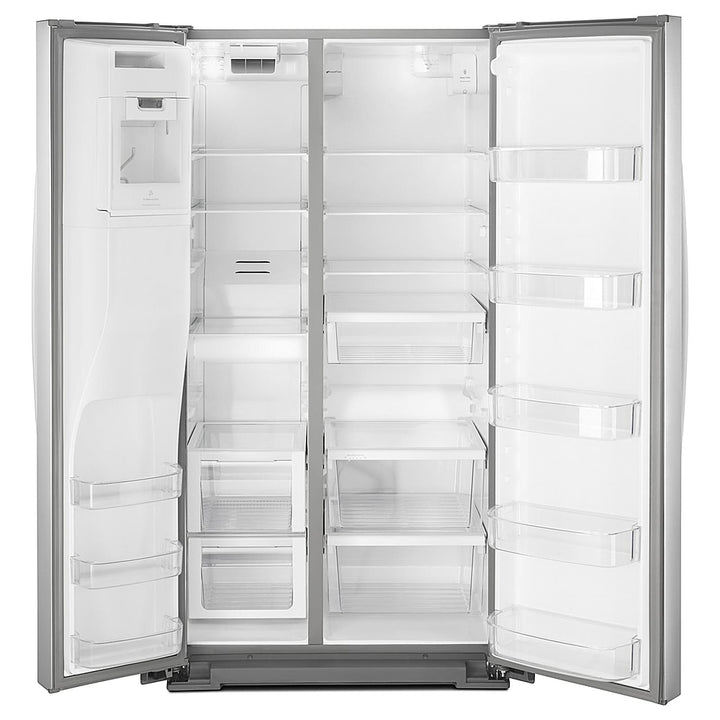 Whirlpool - 28.4 Cu. Ft. Side-by-Side Refrigerator with In-Door-Ice Storage - Stainless Steel_12