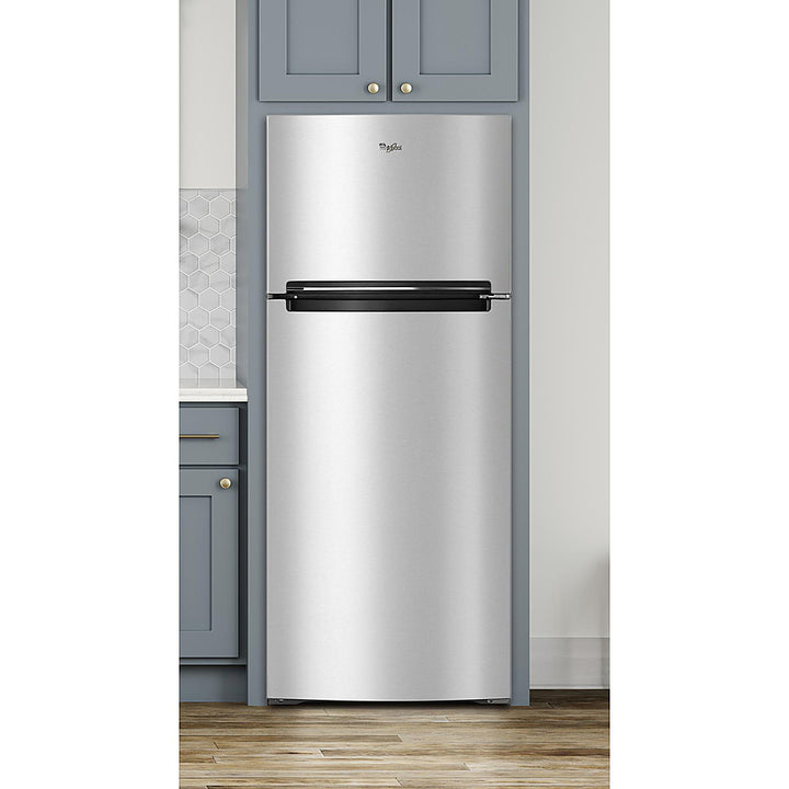 Whirlpool - 17.6 Cu. Ft. Top-Freezer  Fingerprint Resistant Refrigerator - Stainless Steel_6