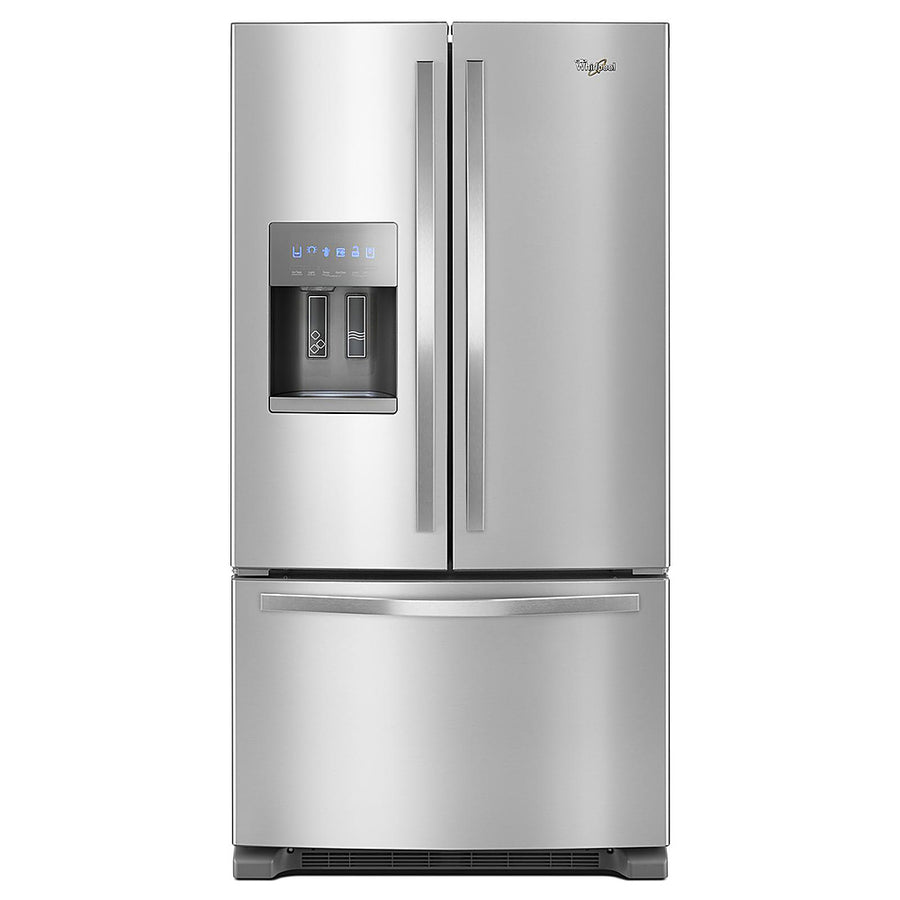 Whirlpool - 24.7 Cu. Ft. French Door Refrigerator - Stainless Steel_0