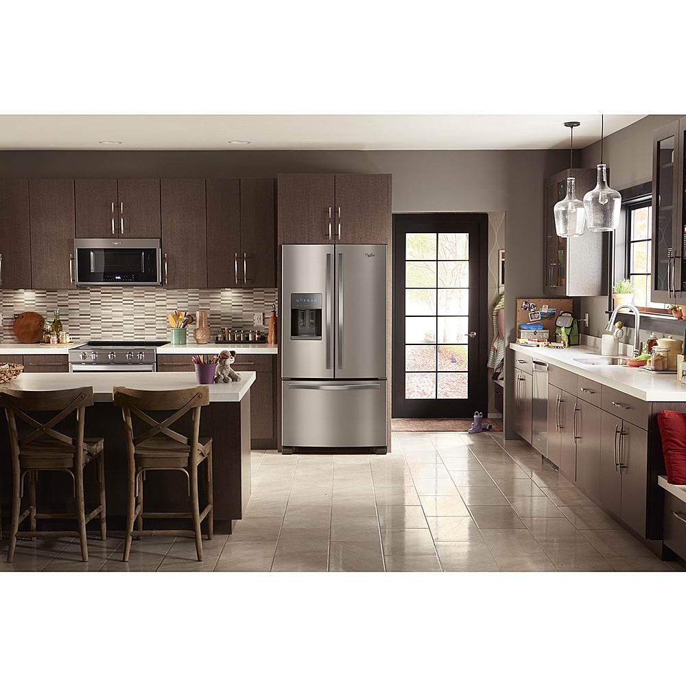 Whirlpool - 24.7 Cu. Ft. French Door Refrigerator - Stainless Steel_5