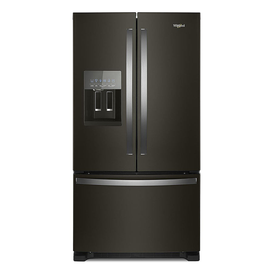 Whirlpool - 24.7 Cu. Ft. French Door Refrigerator - Black Stainless Steel_0