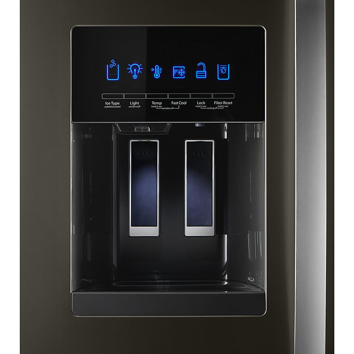 Whirlpool - 24.7 Cu. Ft. French Door Refrigerator - Black Stainless Steel_7