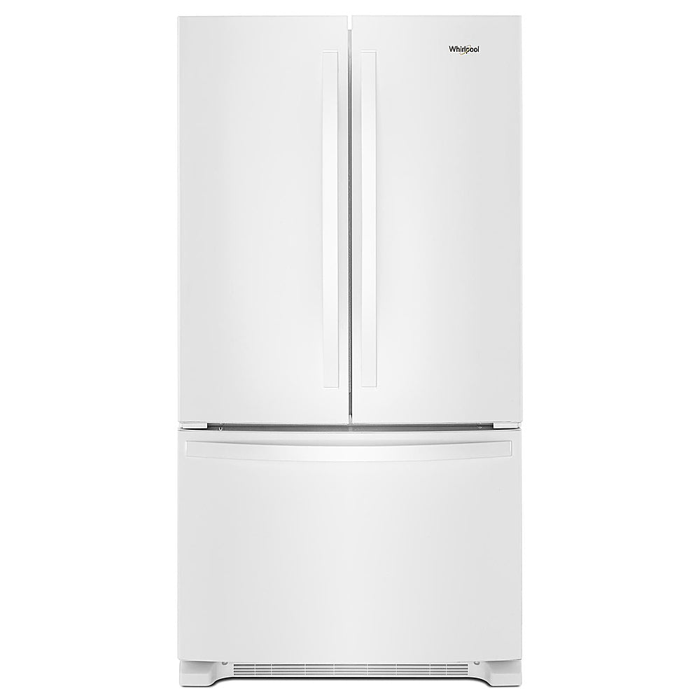 Whirlpool - 25.2 Cu. Ft. French Door Refrigerator with Internal Water Dispenser - White_0