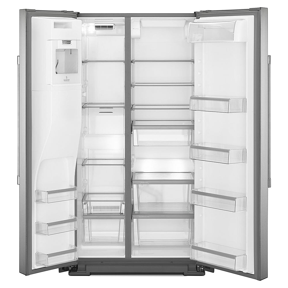 Maytag - 20.6 Cu. Ft. Side-by-Side Refrigerator - Stainless Steel_8