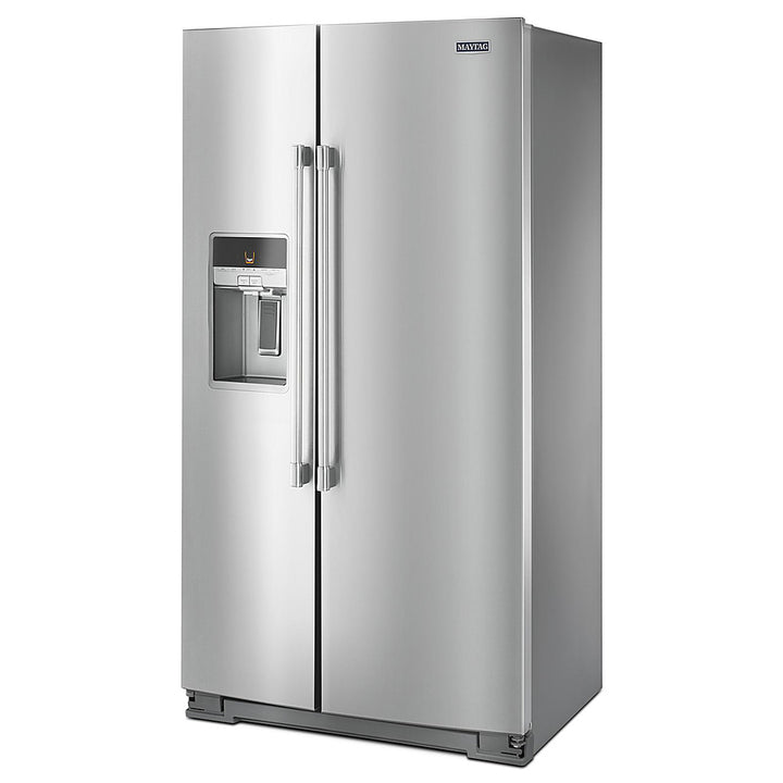 Maytag - 20.6 Cu. Ft. Side-by-Side Refrigerator - Stainless Steel_5