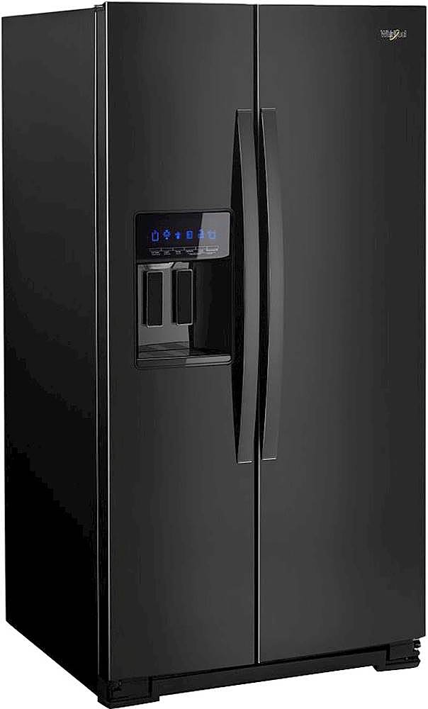 Whirlpool - 28.5 Cu. Ft. Side-by-Side Refrigerator with In-Door-Ice Storage - Black_7