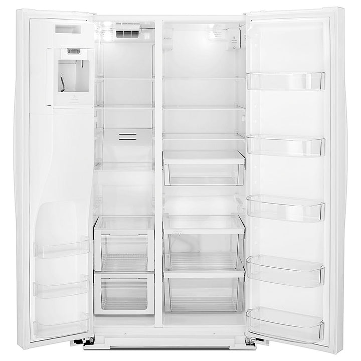 Whirlpool - 28.5 Cu. Ft. Side-by-Side Refrigerator with In-Door-Ice Storage - White_9