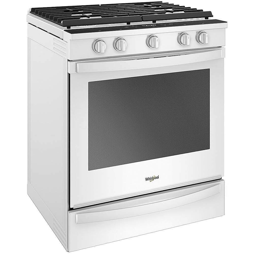 Whirlpool - 5.8 Cu. Ft. Slide-In Gas Convection Range with Self-Cleaning with Air Fry with Connection - White_9