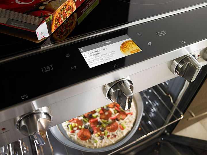 Whirlpool - 5.8 Cu. Ft. Slide-In Gas Convection Range with Self-Cleaning with Air Fry with Connection - Stainless Steel_9