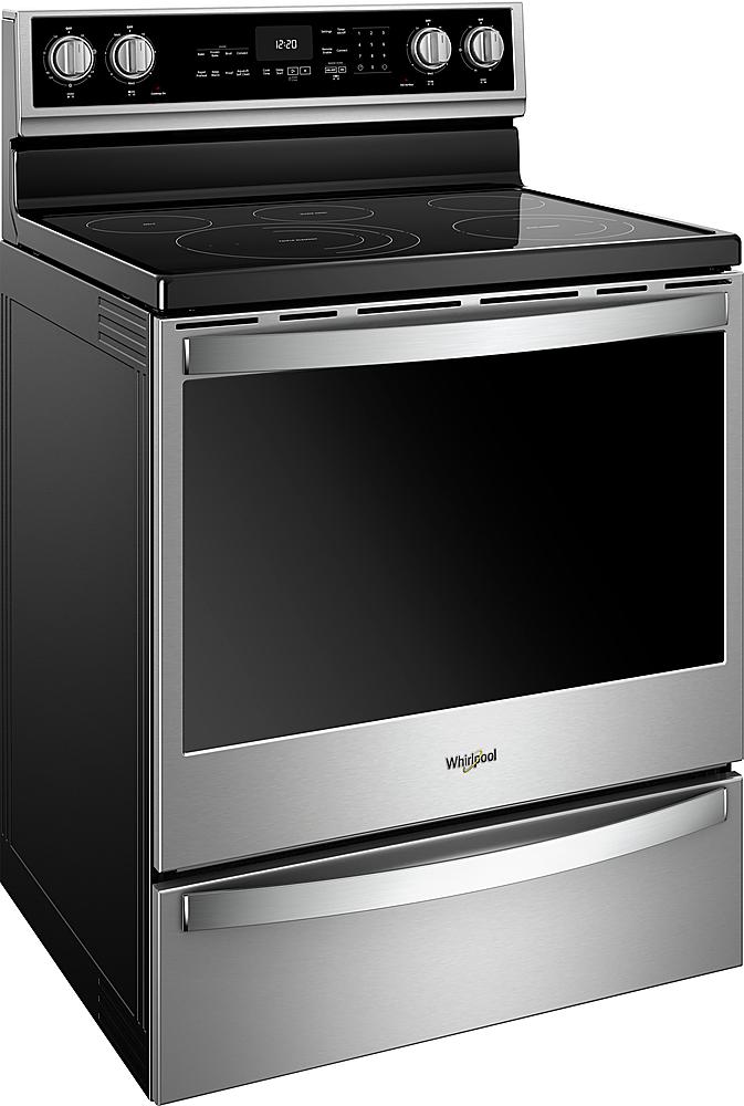 Whirlpool - 6.4 Cu. Ft. Freestanding Electric Convection Range with Self-Cleaning - Stainless Steel_10