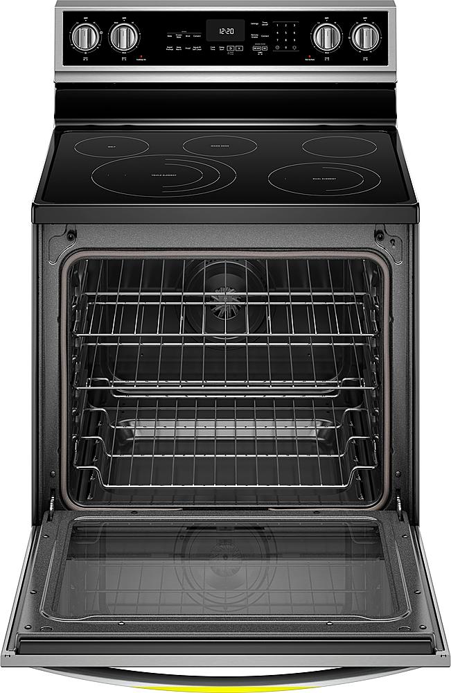 Whirlpool - 6.4 Cu. Ft. Freestanding Electric Convection Range with Self-Cleaning - Stainless Steel_2