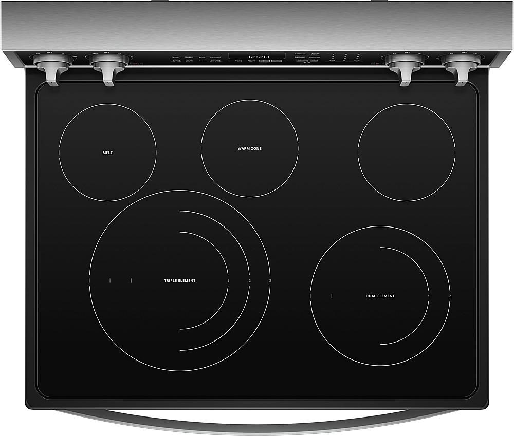 Whirlpool - 6.4 Cu. Ft. Freestanding Electric Convection Range with Self-Cleaning - Stainless Steel_3