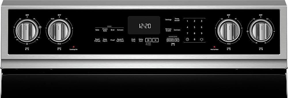Whirlpool - 6.4 Cu. Ft. Freestanding Electric Convection Range with Self-Cleaning - Stainless Steel_1