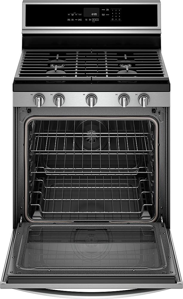 Whirlpool - 5.8 Cu. Ft. Freestanding Gas Convection Range with Self-Cleaning - Stainless Steel_2