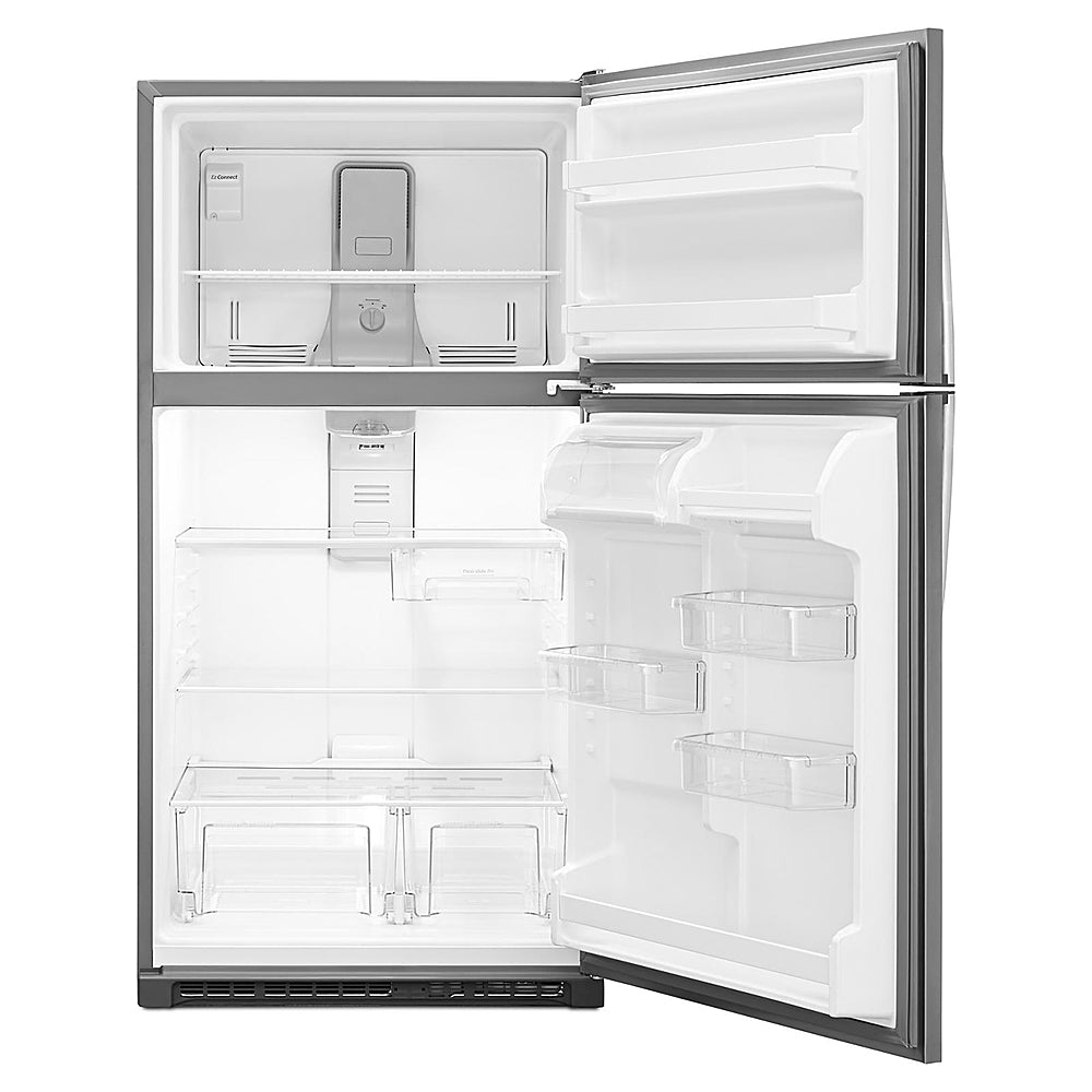 Whirlpool - 20.5 Cu. Ft. Top-Freezer Refrigerator - Stainless Steel_11