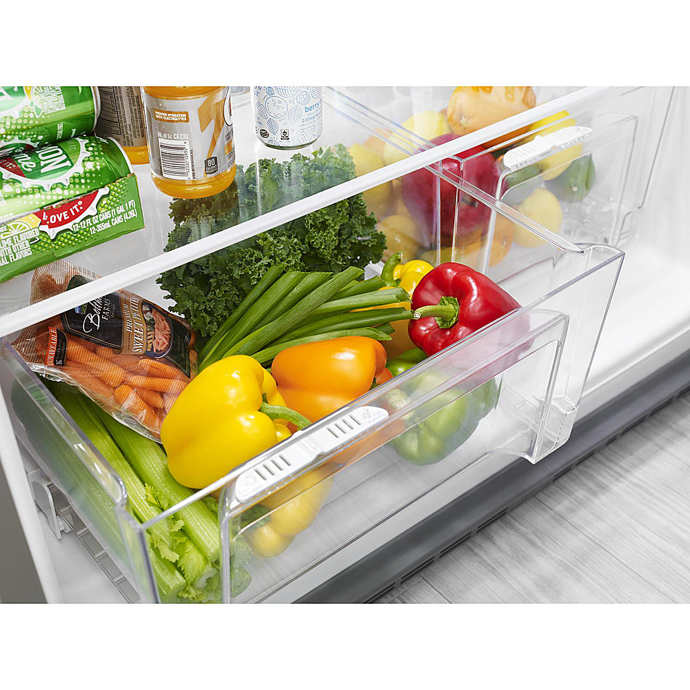 Whirlpool - 20.5 Cu. Ft. Top-Freezer Refrigerator - Stainless Steel_2