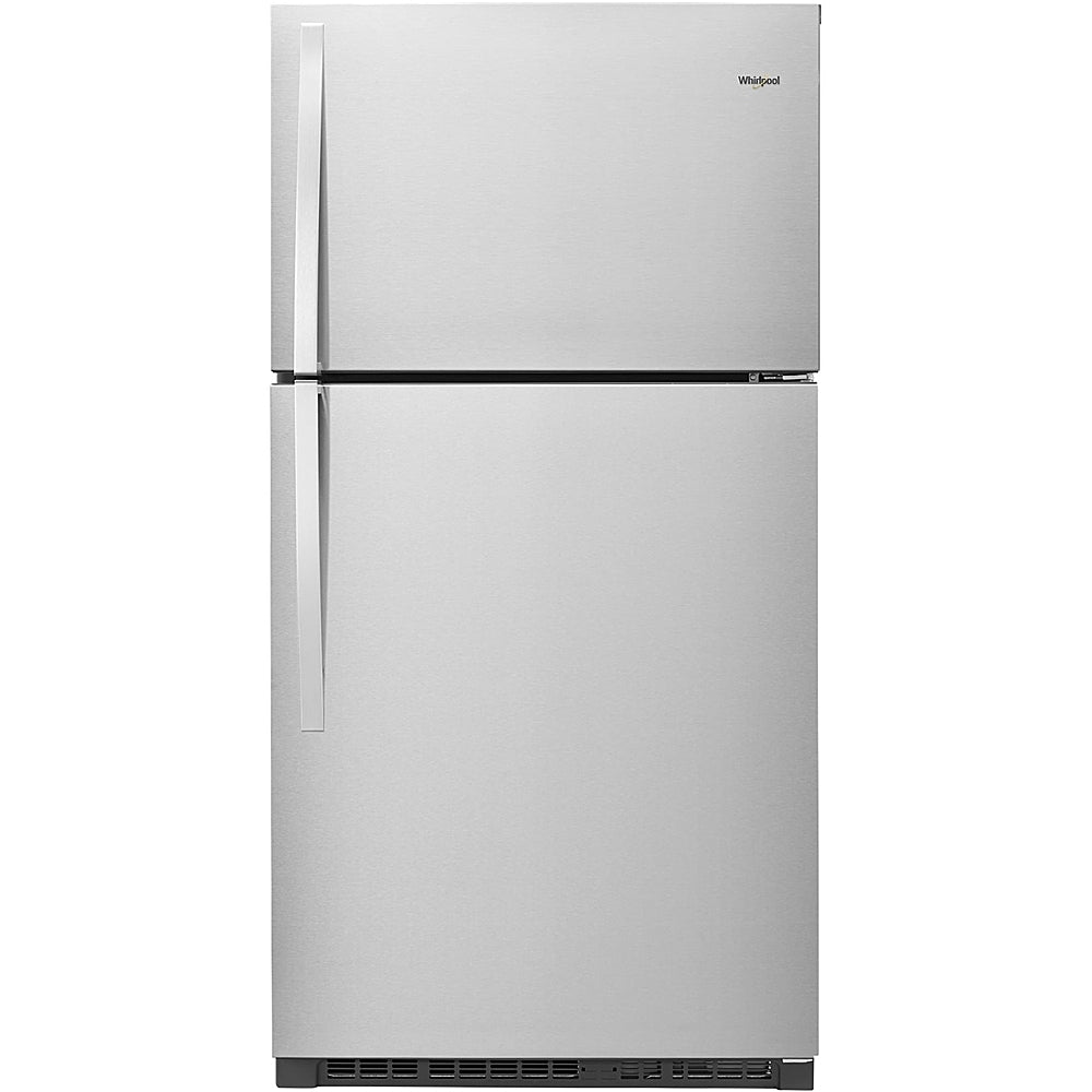 Whirlpool - 21.3 Cu. Ft. Top-Freezer Refrigerator - Stainless Steel_0