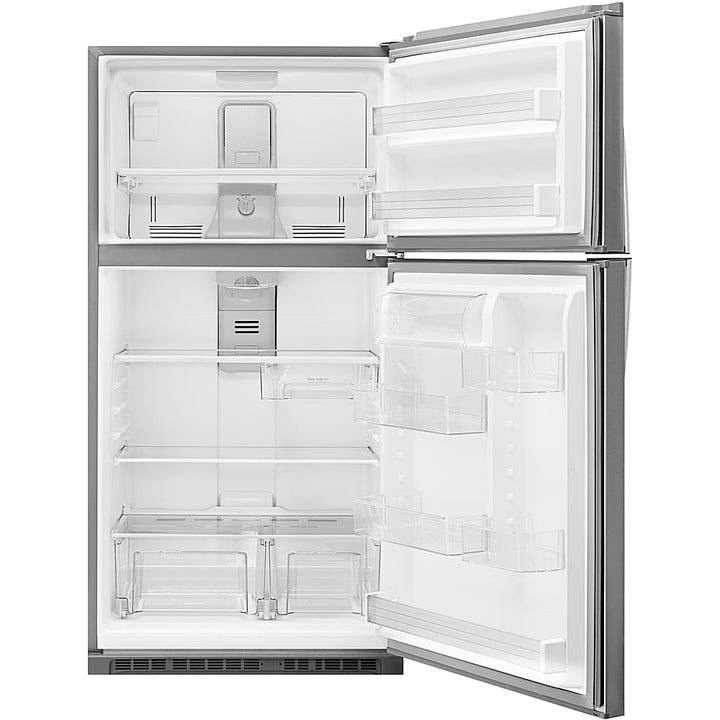 Whirlpool - 21.3 Cu. Ft. Top-Freezer Refrigerator - Stainless Steel_2