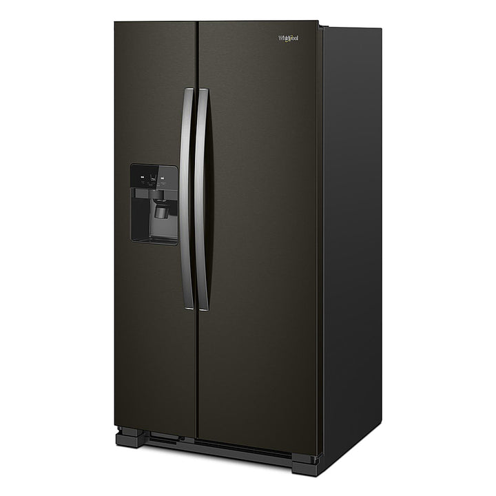 Whirlpool - 21.4 Cu. Ft. Side-by-Side Refrigerator - Black Stainless Steel_6