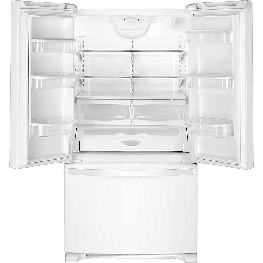Whirlpool - 20 cu. ft. French Door Refrigerator with Counter Depth Design - White_2