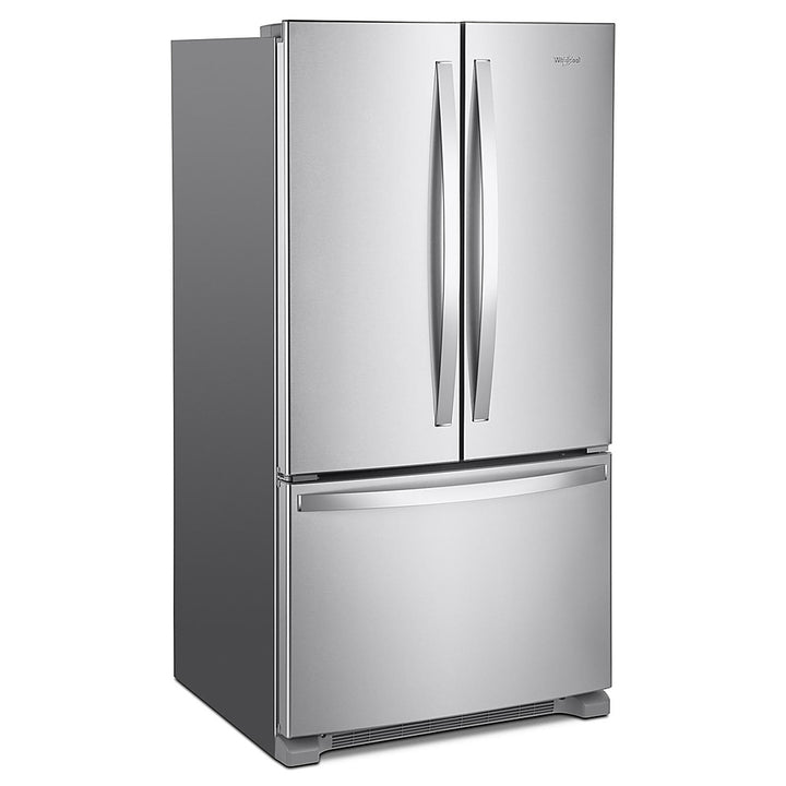 Whirlpool - 20 cu. ft. French Door Refrigerator with Counter Depth Design - Stainless Steel_7