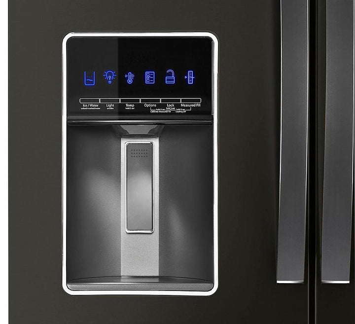 Whirlpool - 26.2 Cu. Ft. 4-Door French Door Refrigerator - Black Stainless Steel_13