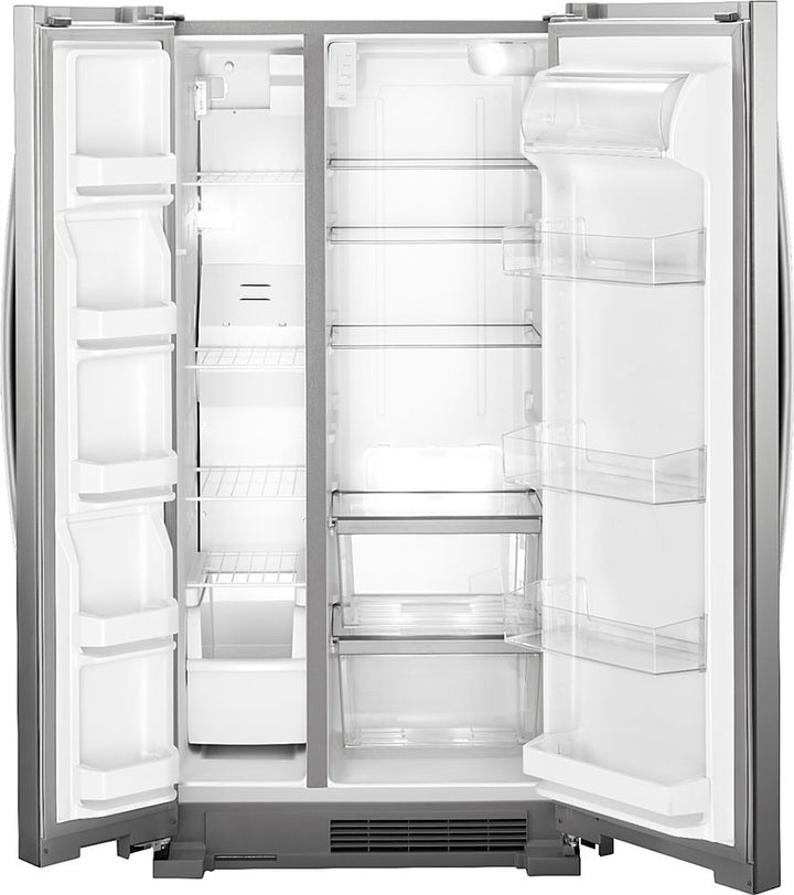Whirlpool - 21.7 Cu. Ft. Side-by-Side Refrigerator - Monochromatic Stainless Steel_6