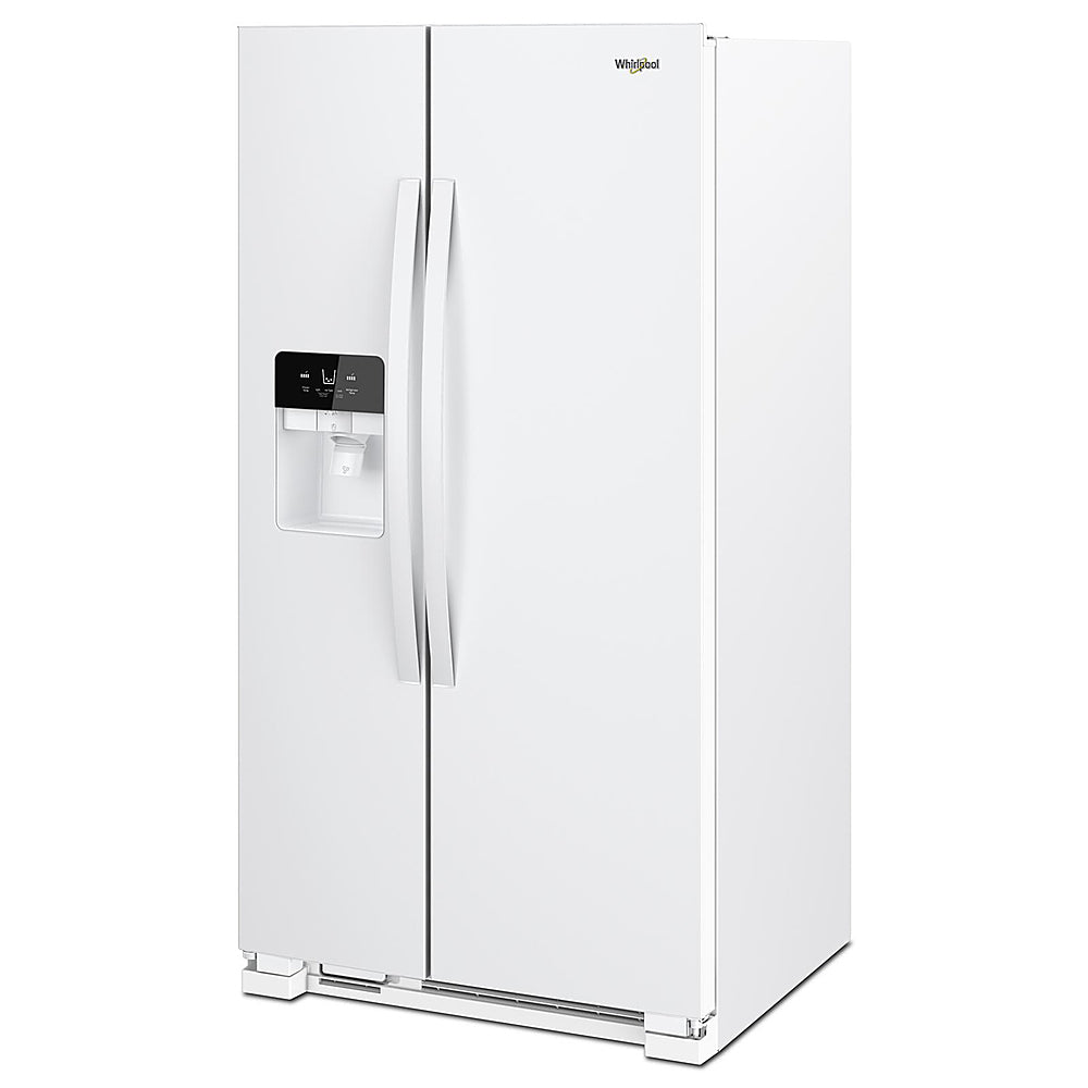 Whirlpool - 24.6 Cu. Ft. Side-by-Side Refrigerator with Water and Ice Dispenser - White_5