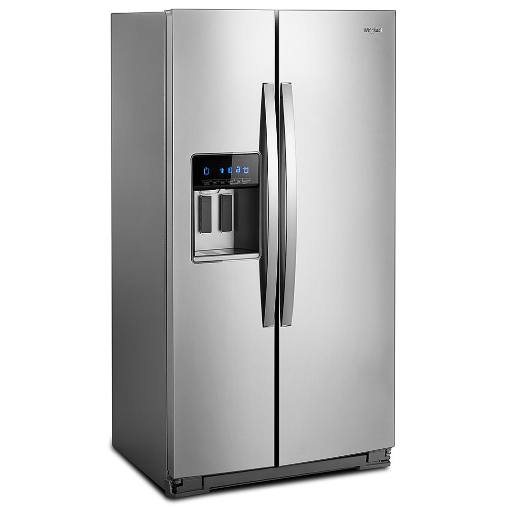Whirlpool - 20.6 Cu. Ft. Side-by-Side Counter-Depth Refrigerator - Stainless Steel_7